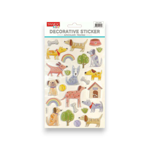 Picture of TANEX KIDS DECORATIVE DOG STICKERS